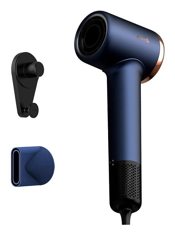Deerma DEM-CF50W navy blue hårtørrer 1400 W Blå