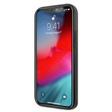 Mercedes MEHCP12MESPBK iPhone 12/12 Pro 6,1" sort/sort hardcase Silver Stars mønster