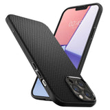 Spigen Liquid Air iPhone 13 Pro Case - Matte sort