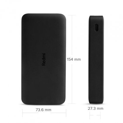 Xiaomi Redmi 20000 mAh Sort