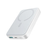Joyroom JR-W020 Powerbank 20W 10000mAh MagSafe + USB-C - USB-C kabel 0,25m - hvid