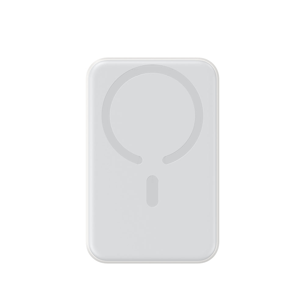 Joyroom JR-W020 Powerbank 20W 10000mAh MagSafe + USB-C - USB-C kabel 0,25m - hvid