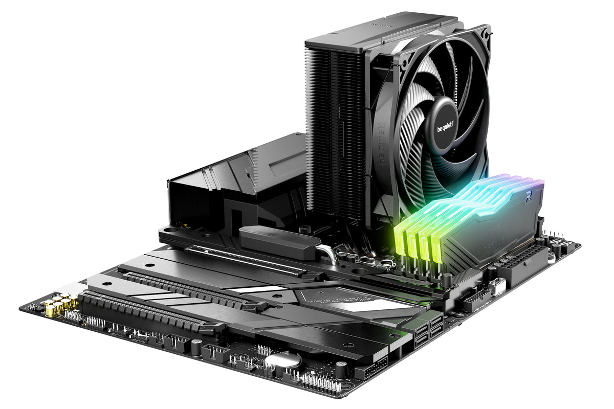 be quiet! Pure Rock 3 Processor-køler Intel/AMD 1-pack Sort 120 mm