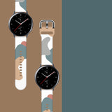 Strap Moro til Samsung Galaxy Watch 40 / 41 / 42 / 43 / 44 mm silikone armbånd ur band - mønster 2