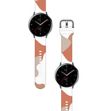 Strap Moro til Samsung Galaxy Watch 40 / 41 / 42 / 43 / 44 mm silikone armbånd ur band - mønster 5