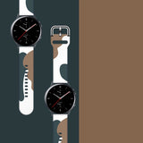 Strap Moro til Samsung Galaxy Watch 45 / 46 / 47 mm silikone armbånd ur band - mønster 1