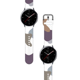 Strap Moro til Samsung Galaxy Watch 45 / 46 / 47 mm silikone armbånd ur band - mønster 9