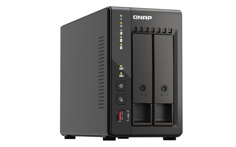 QNAP TS-253E NAS Tower Intel(R) Celeron(R) J6412 8 GB 0 TB QNAP QTS Black
