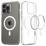 Spigen Ultra Hybrid Mag Case med MagSafe til iPhone 13 Pro - hvid
