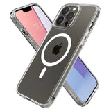 Spigen Ultra Hybrid Mag Case med MagSafe til iPhone 13 Pro Max - hvid