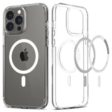 Spigen Ultra Hybrid Mag Case med MagSafe til iPhone 13 Pro Max - hvid