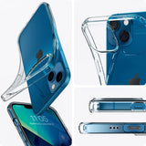 Spigen flydende krystal iPhone 13 Case - klar