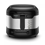 Tefal Uno FF215D Enkelt 1,8 L Enkeltstående 1600 W Frituregryde Sort, Rustfrit stål