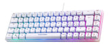 Deltaco Gaming WK70 60% keyboard, semi transparent case whit
