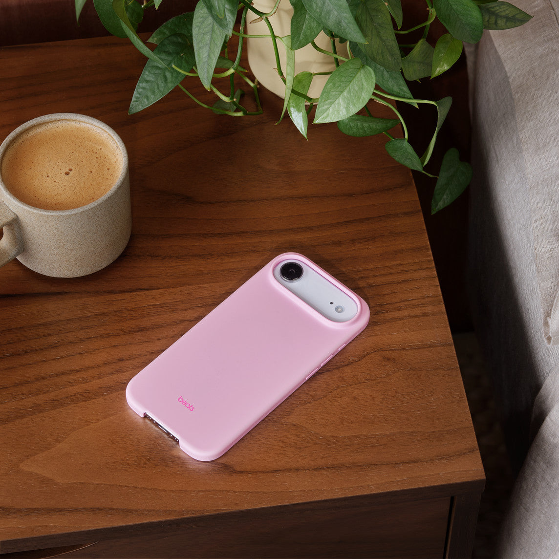 Apple Beats iPhone Air Case with MagSafe and Camera Control — Pebble Pink