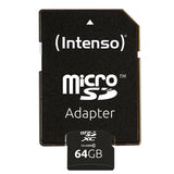 Intenso 64GB MicroSDHC MicroSDXC Klasse 10