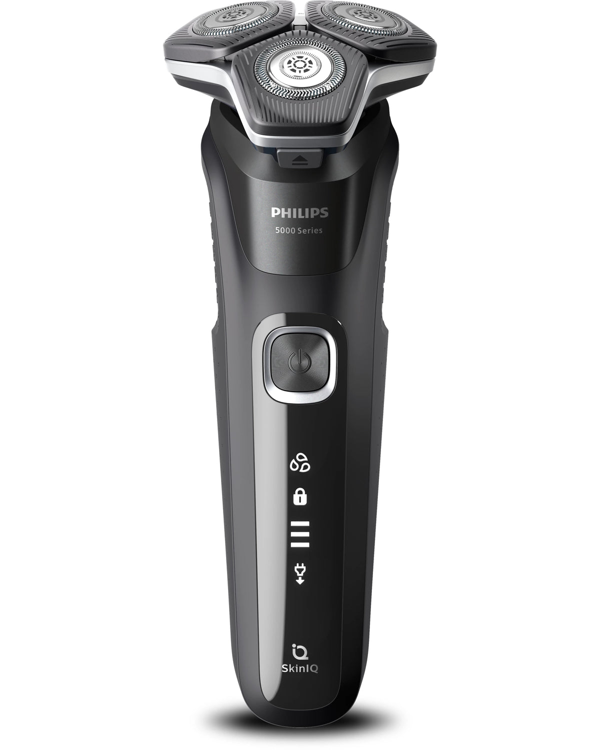 Philips SHAVER Series 5000 S5898/35 Elektrisk Wet & Dry-shaver, Rotations shaver, SteelPrecision blades, Rustfrit stål, Knapper, SH71, 2 År