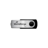 MediaRange MR910 USB-nøgle 16 GB USB Type-A / Micro-USB 2.0 Sort, Sølv
