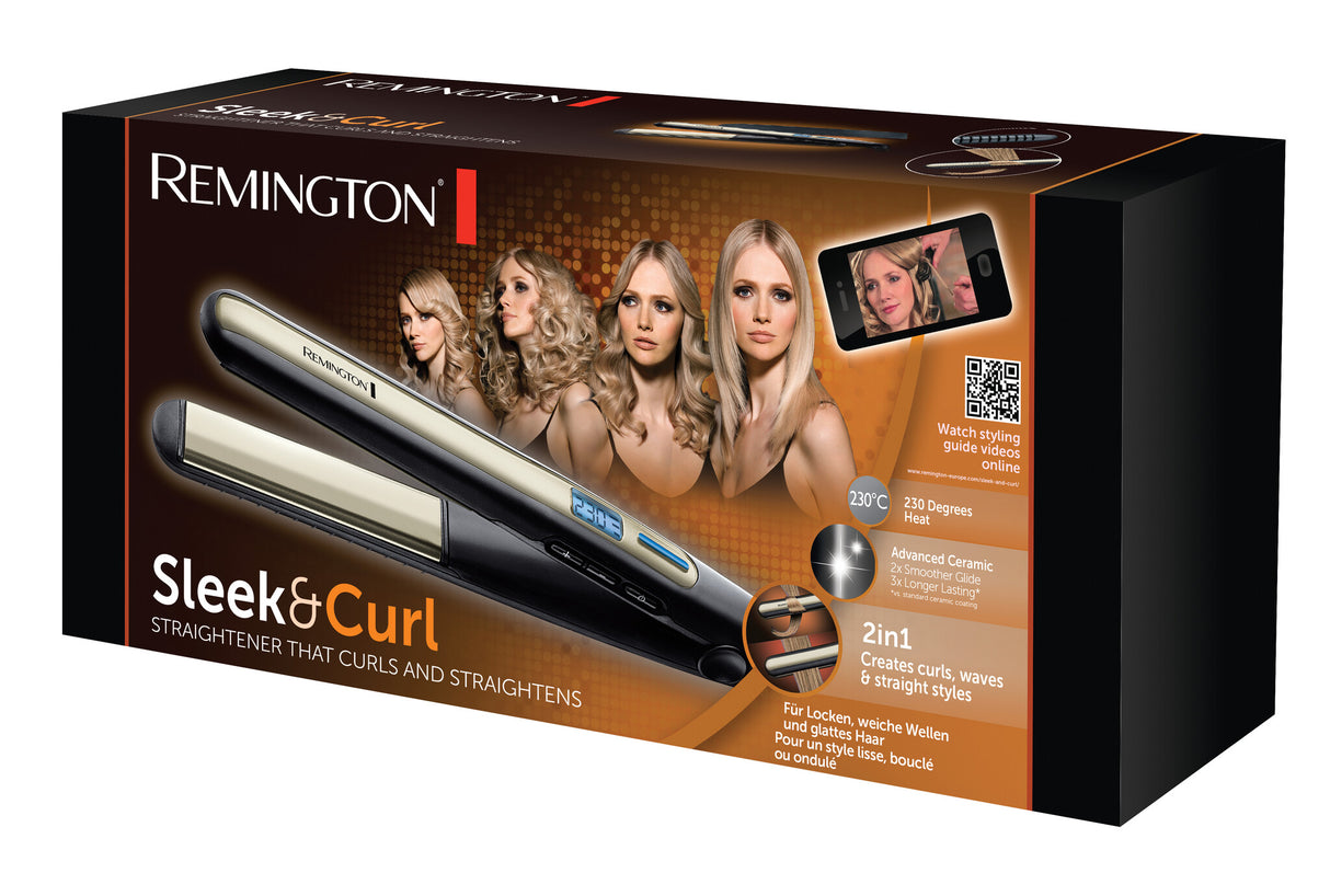 Remington S6500 hårstyler Glattejern Varm Sort 2,5 m