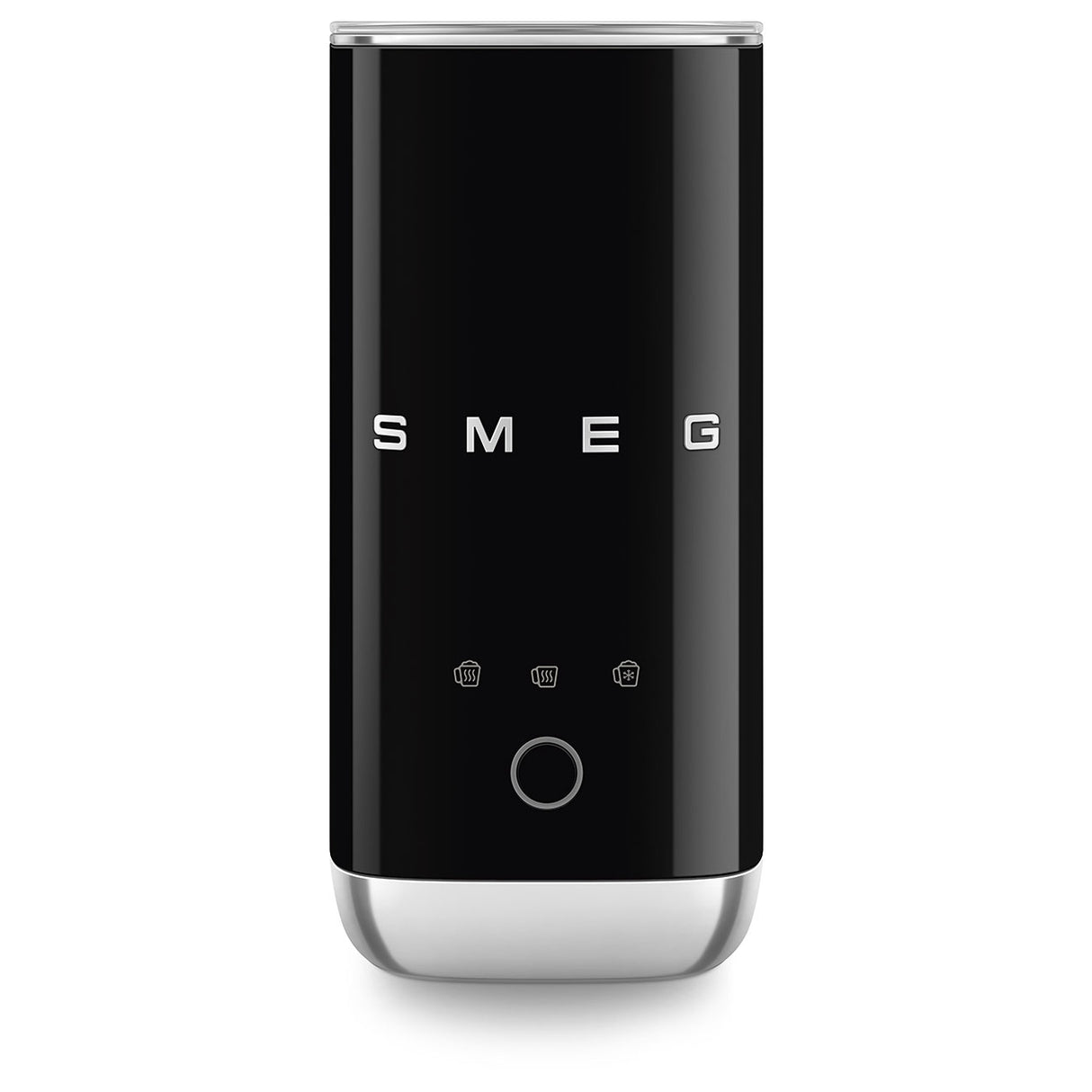 Smeg MFF02BLEU mini mælkeskummer sort