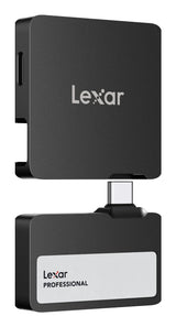 Lexar Professional Go Portable SSD with Hub 1 TB USB Type-C 3.2 Gen 2 (3.1 Gen 2) Sort