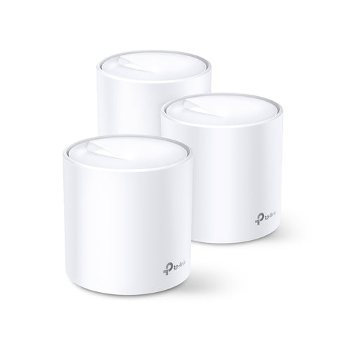 TP-Link Deco X60 Dual-band (2,4 GHz / 5 GHz) Wi-Fi 6 (802.11ax) Hvid 2 Intern
