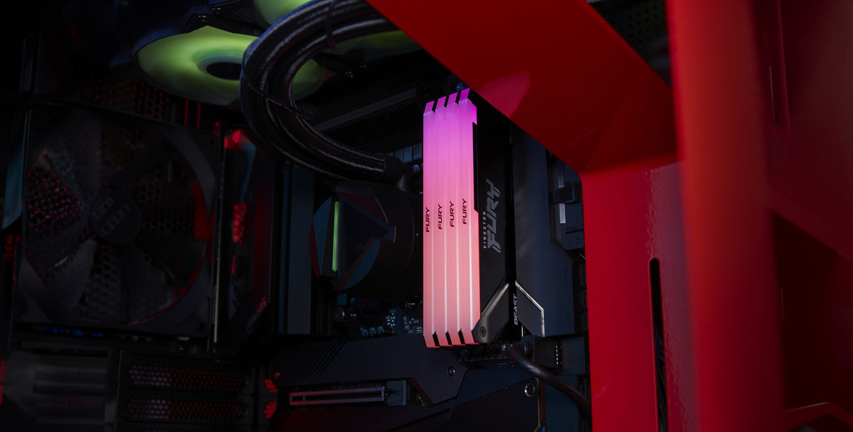 Kingston Technology FURY Beast 16GB 3600MT/s DDR4 CL18 DIMM RGB