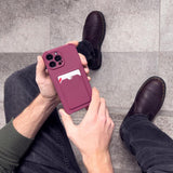 Card Armor Case Pouch Cover til Xiaomi Redmi 10X 4G / Xiaomi Redmi Note 9 Card Wallet Silicone Armor Cover Air Bag Navy