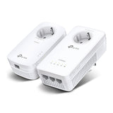 TP-Link TL-WPA8631P KIT Power Line netværksadapter 300 Mbit/s Ethernet LAN Wi-Fi Hvid 2 stk
