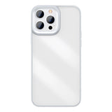 Baseus Crystal Phone Case Armor Case til iPhone 13 Pro med Gel Frame grå (ARJT000413)