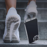 Baseus Frosted Glass Case Cover til iPhone 13 Pro Hard Cover med Gel Frame sort (ARWS000401)