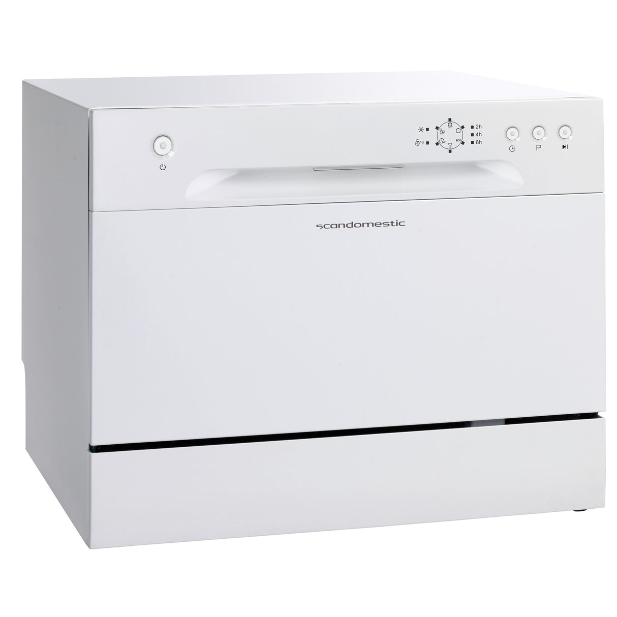 ScanDomestic SFO 2203 W opvaskemaskine Bordplade 6 kuverter