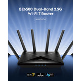 Cudy Wi Fi Router Wr6500 H Wf7 Be6500 2.5 G