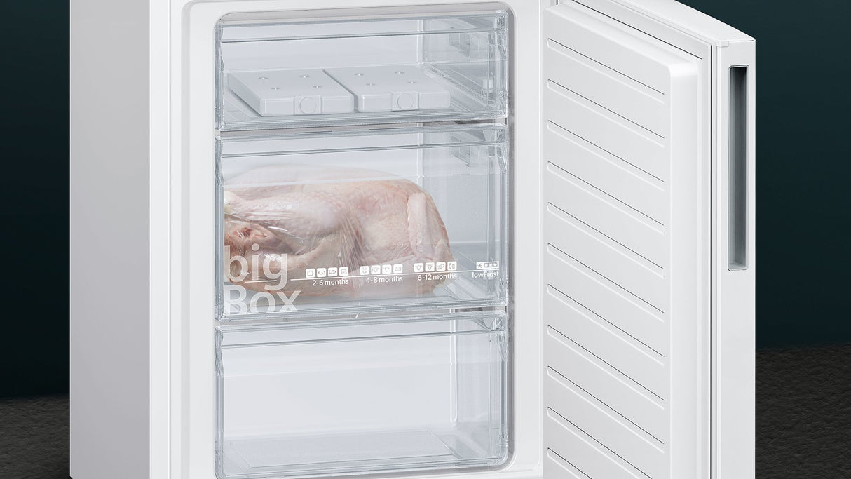 Siemens iQ500 KG39EAWCA køle-/fryseskab Fritstående 343 L Hvid