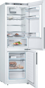 Bosch Serie 6 KGE36AWCA køle-/fryseskab Fritstående 308 L Hvid