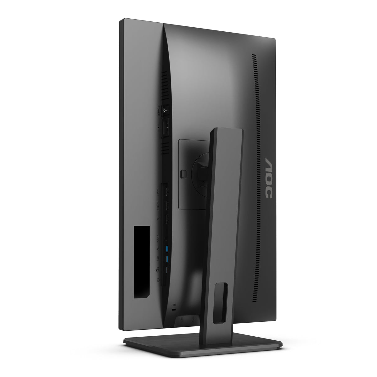 AOC P2 24P2Q LED display 60,5 cm (23.8") 1920 x 1080 pixel Fuld HD Sort