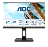AOC P2 Q27P2Q LED display 68,6 cm (27") 2560 x 1440 pixel Quad HD Sort