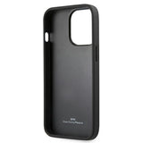 BMW Leather Curve Perforate Case for iPhone 13 Pro / iPhone 13 - Red