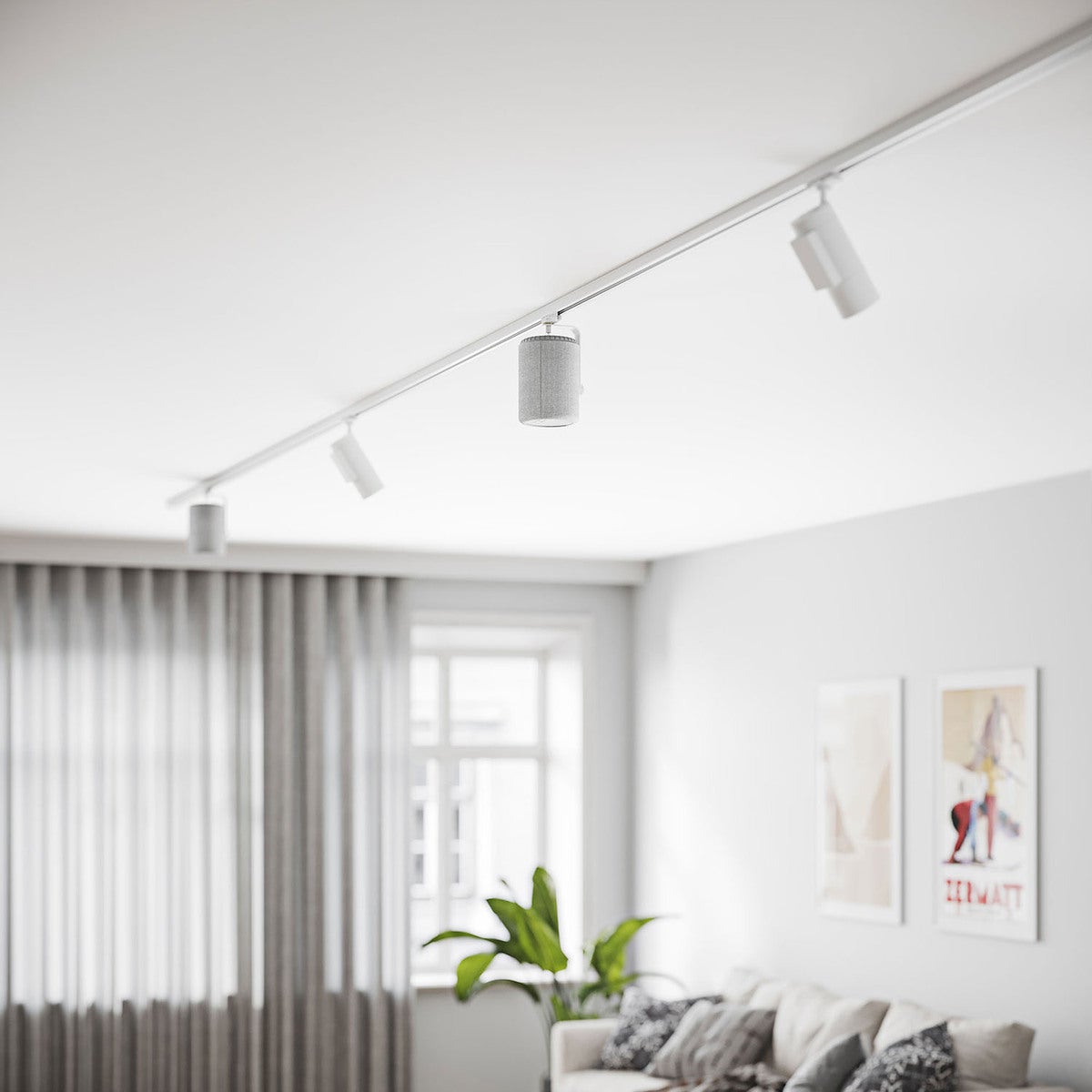 Højttaler A10 MK II Multiroom Lysegrå