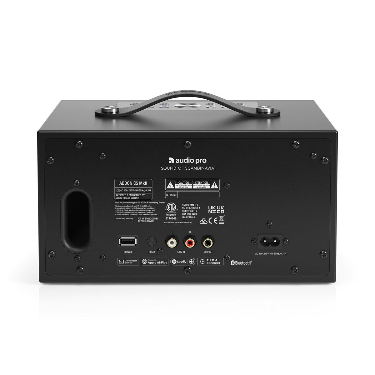 Højttaler C5 MK II Multiroom Sort