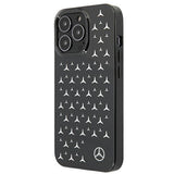 Mercedes MEHCP13LESPBK iPhone 13 Pro / 13 6,1" sort/sort hardcase Silver Stars mønster