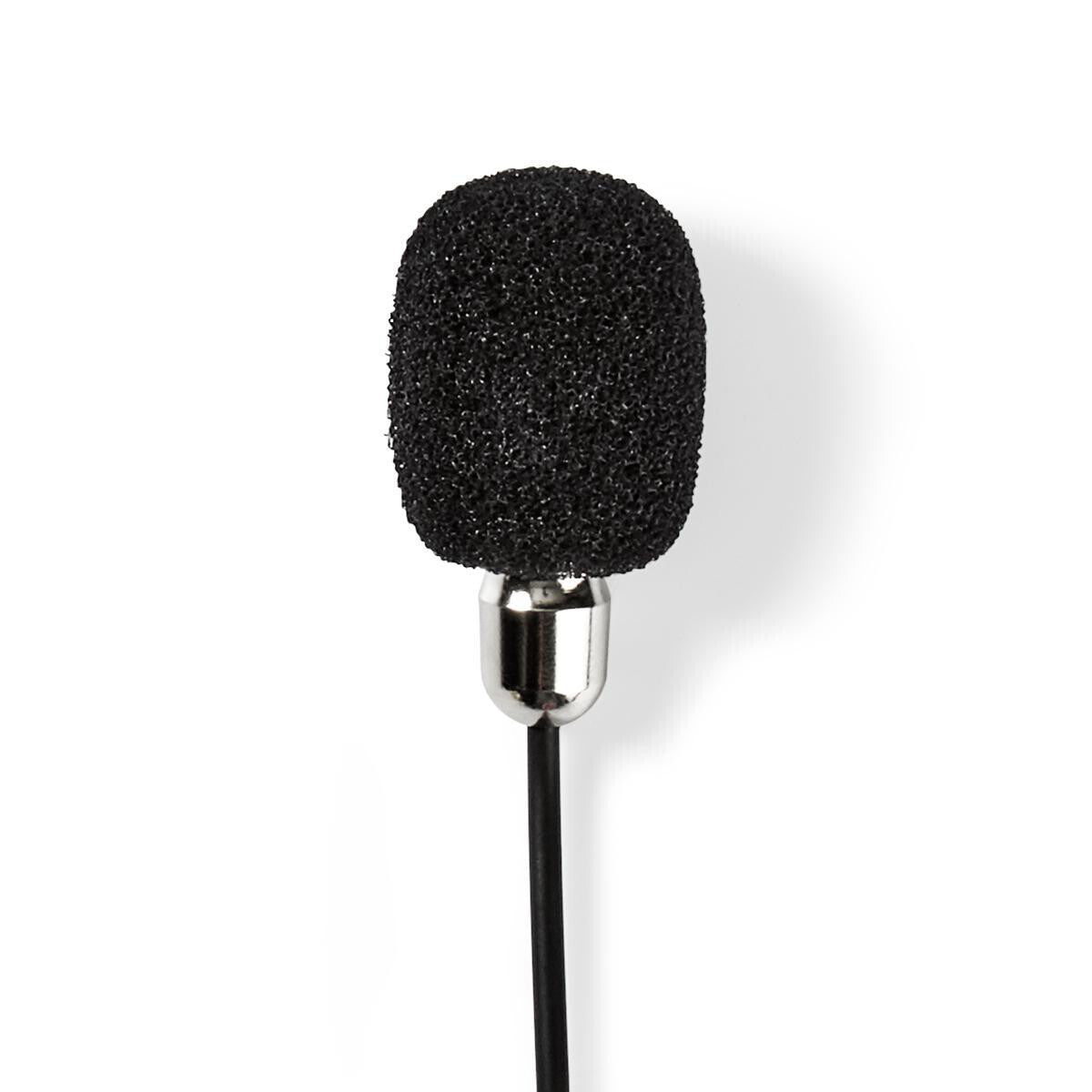 Nedis MICCJ105BK mikrofon Sort, Krom Clip-on mikrofon