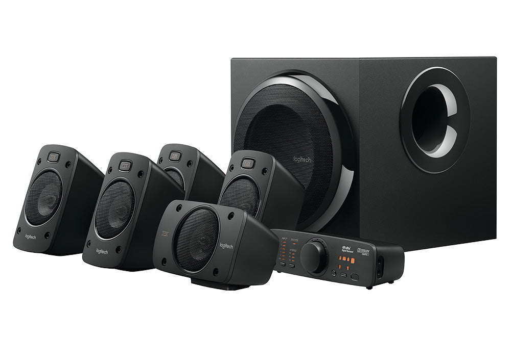 Logitech Z906 højttalersæt 500 W Universel Sort 5.1 kanaler 67 W