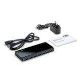 TP-Link UH700 interface hub USB 3.2 Gen 1 (3.1 Gen 1) Micro-B 5000 Mbit/s Sort