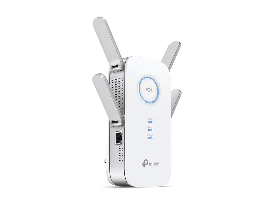 TP-Link RE650 netværk forlænger Netværkssender Hvid 10, 100, 1000 Mbit/s