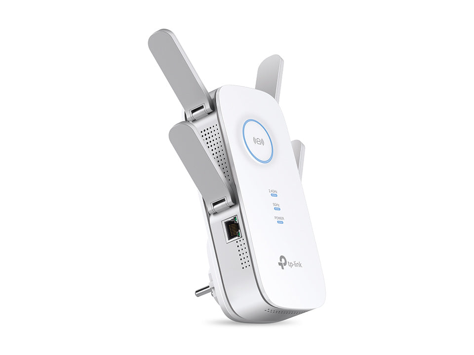 TP-Link RE650 netværk forlænger Netværkssender Hvid 10, 100, 1000 Mbit/s