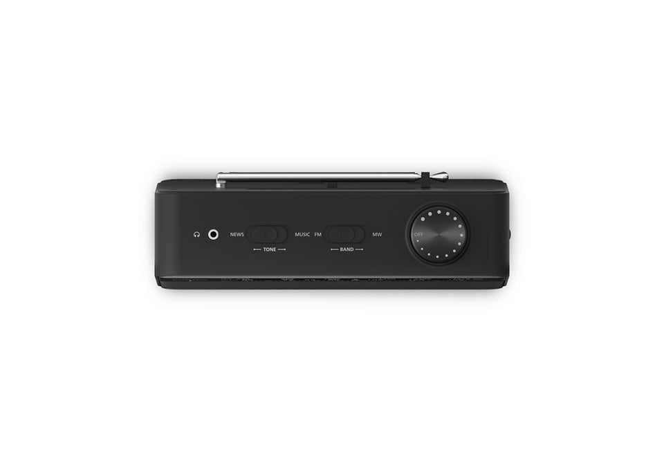 Philips TAR2509 Privat radio Sort
