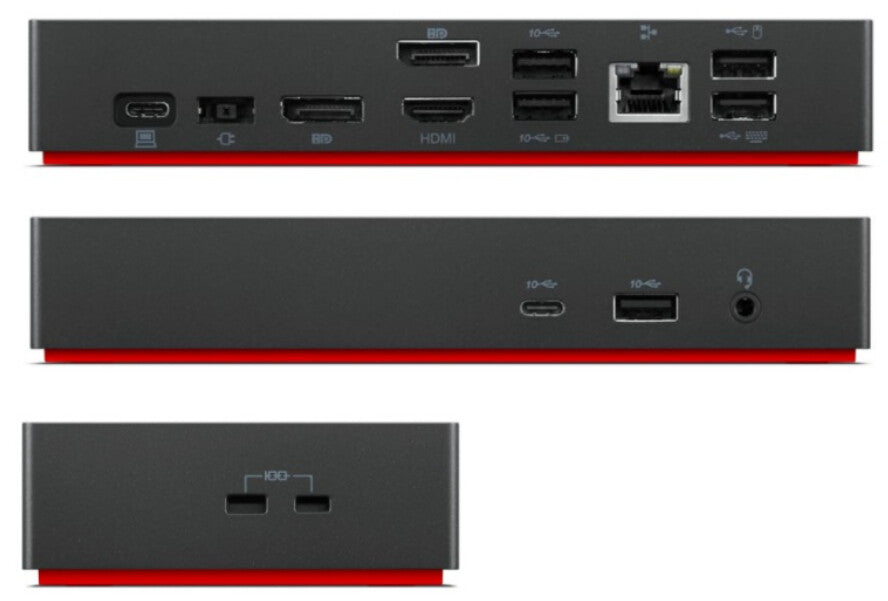 Lenovo ThinkPad Universal USB-C Ledningsført USB 3.2 Gen 1 (3.1 Gen 1) Type-C Sort