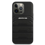AMG Leather Debossed Lines case for iPhone 13 Pro / iPhone 13 - black