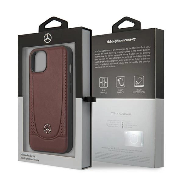 Mercedes MEHCP13SARMRE iPhone 13 mini 5,4" hardcase rød/rød Urban Line